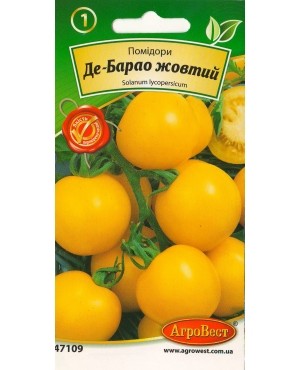 Помідори Де-Барао жовтий
