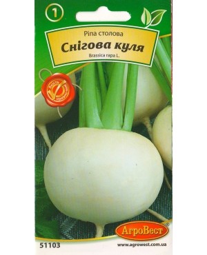 Ріпа столова Снігова Куля