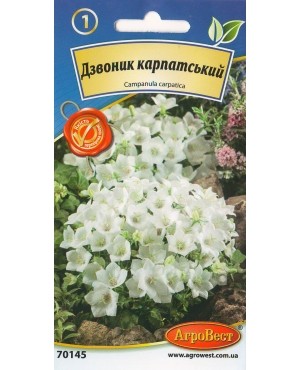 Дзвоник карпатський білий